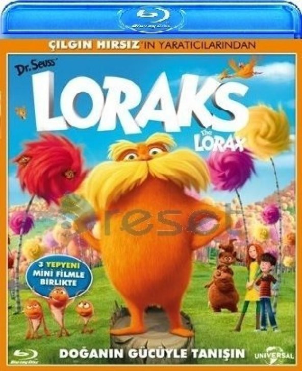 Dr. Seuss The Lorax - Loraks Blu-Ray ürün görseli 1