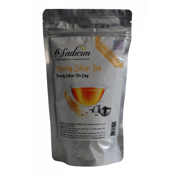 Sadıcım Ginseng Çakşır Otu Çayı 80 Gr Süzen Poşet ürün görseli 1