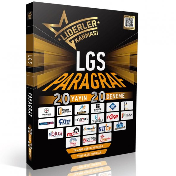 8. Sınıf Lgs Paragraf Denemeleri 20 Yayın 20 Deneme Liderler Karması ürün görseli 1
