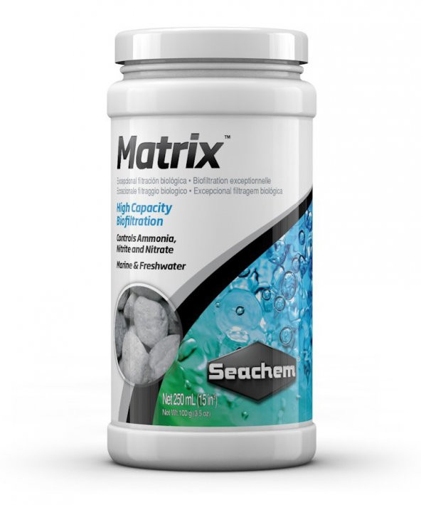 Seachem Matrix Akvaryum Filtre Malzemesi 250 ml ürün görseli 1