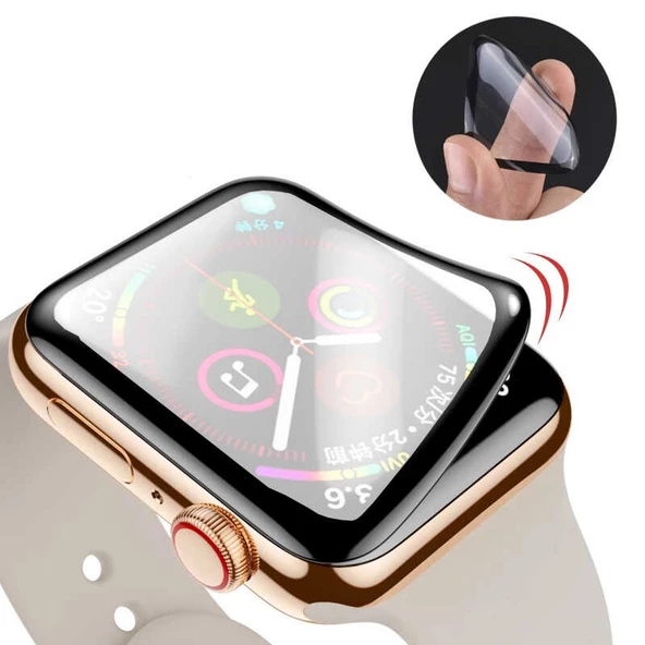 Apple Watch 44mm Zore Mat Eko PMMA Pet Saat Ekran Koruyucu ürün görseli 1