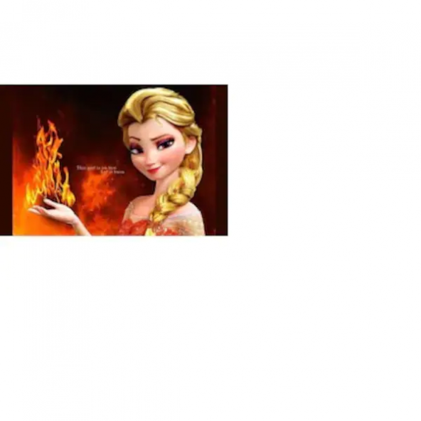 Elsa Şekerli Yenilebilir Kağıda Resimli Pasta ve Dekoru Baskısı ürün görseli 1