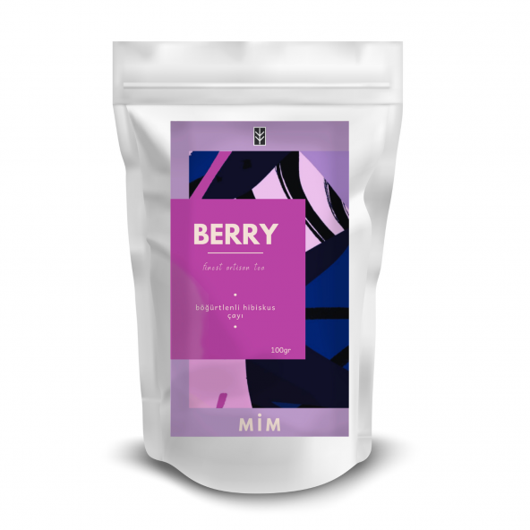 Mim Tea Berry Tea - Böğürtlenli Hibiskus Çayı 100gr ürün görseli 1