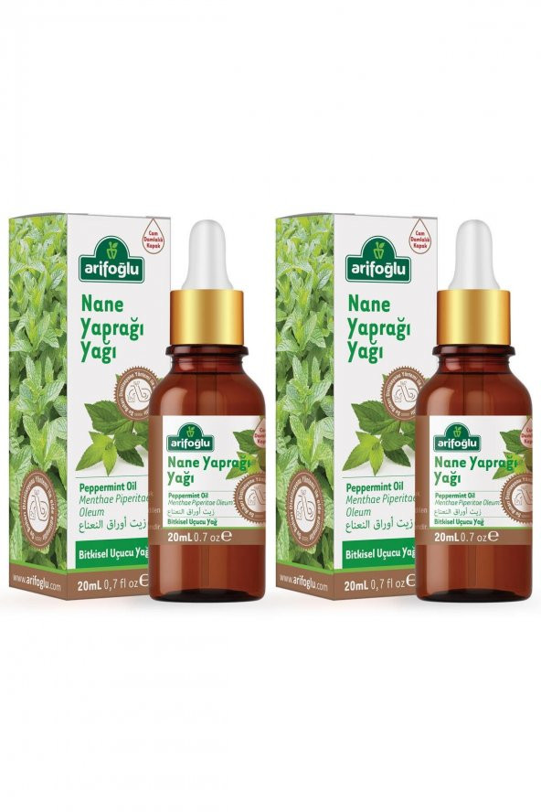 Arifoğlu Nane Yaprağı Yağı 2 x 20 ML ürün görseli 1