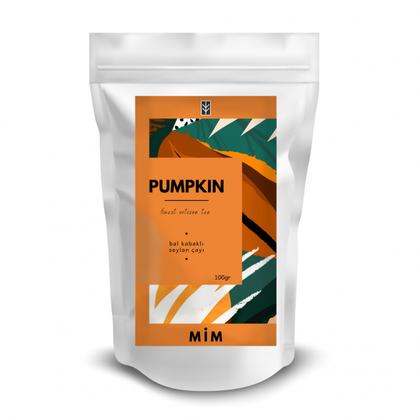 Mim and More Pumpkin Tea - Bal Kabaklı Seylan Çayı 100gr ürün görseli 1