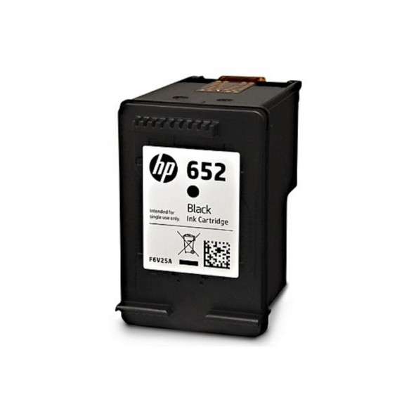 Hp 652 Siyah Gıda Kartuş 1115/2135/3635/3835/4535/4675 ürün görseli 1