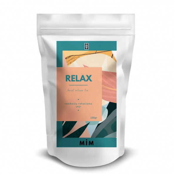 Relax Tea - Rooiboslu Bitki Çayı 100GR ürün görseli 1
