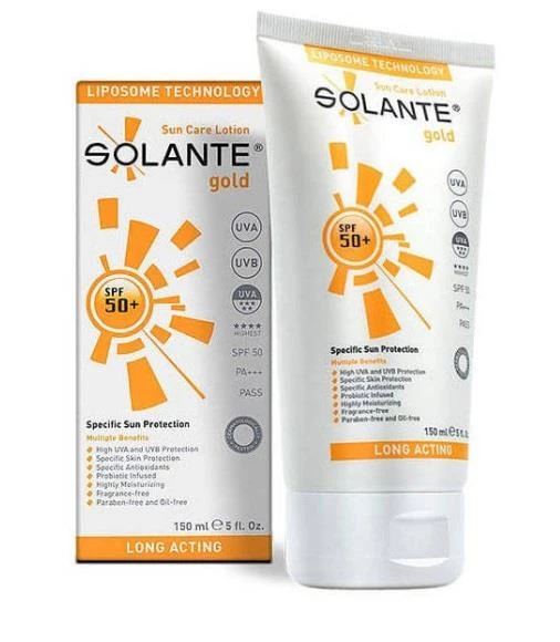 Solante Gold Spf50+ Güneş Losyonu 150 ml ürün görseli 1