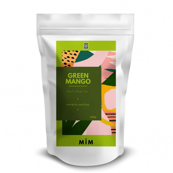 Green Mango Tea - Mangolu Yeşil Çay 100GR ürün görseli 1