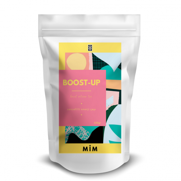 Boost-Up Tea - Zencefilli Enerji Çayı 100GR ürün görseli 1