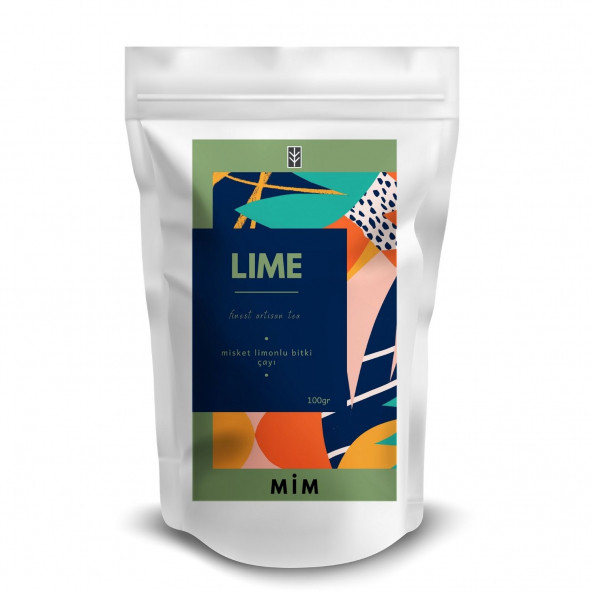 Lime Tea - Misket Limonlu Bitki Çayı 100GR ürün görseli 1
