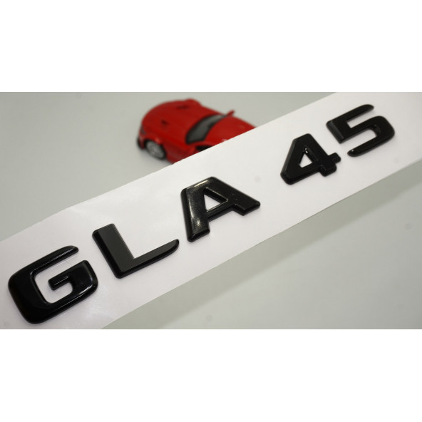 GLA 45 Bagaj Parlak Siyah ABS 3M 3D Yazı Logo ürün görseli 1