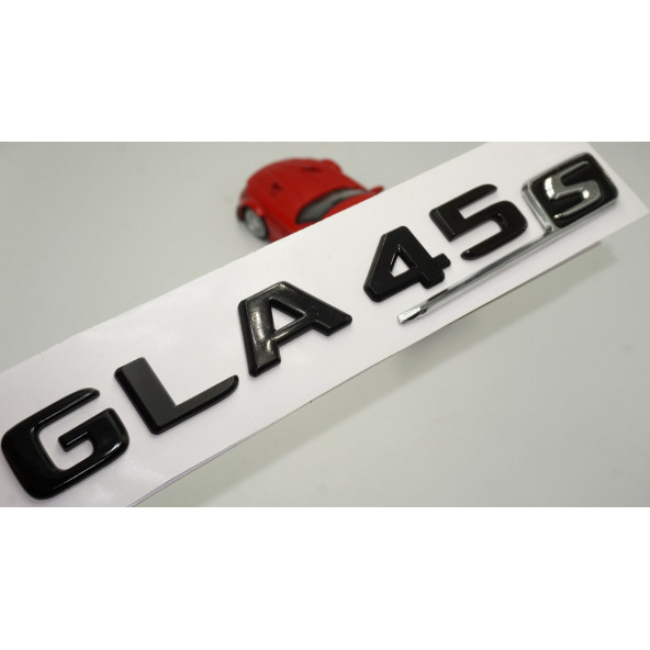 GLA 45S Bagaj Parlak Siyah ABS 3M 3D Yazı Logo ürün görseli 1