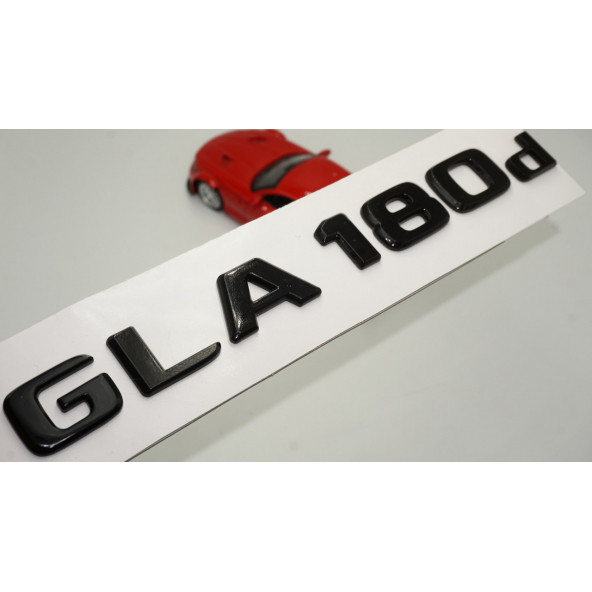 GLA 180d Bagaj Parlak Siyah ABS 3M 3D Yazı Logo ürün görseli 1