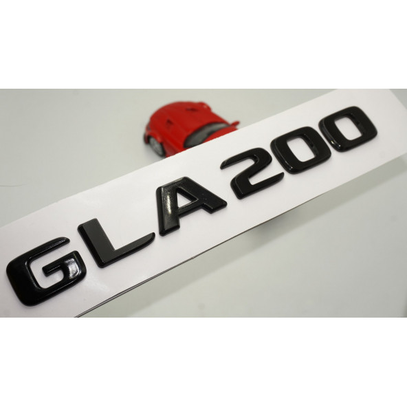 GLA 200 Bagaj Parlak Siyah ABS 3M 3D Yazı Logo ürün görseli 1