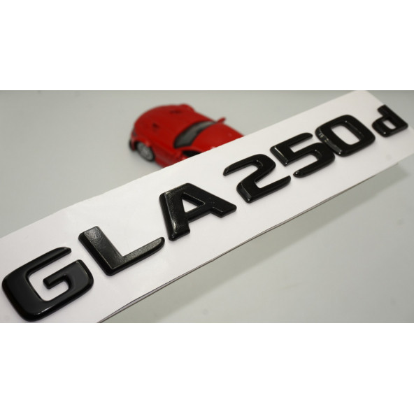 GLA 250d Bagaj Parlak Siyah ABS 3M 3D Yazı Logo ürün görseli 1