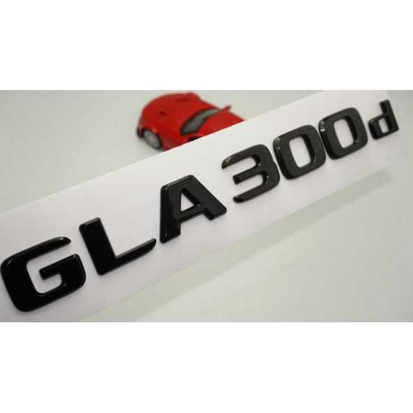 GLA 300d Bagaj Parlak Siyah ABS 3M 3D Yazı Logo ürün görseli 1