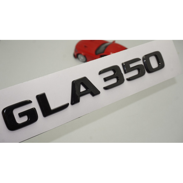 GLA 350 Bagaj Parlak Siyah ABS 3M 3D Yazı Logo ürün görseli 1