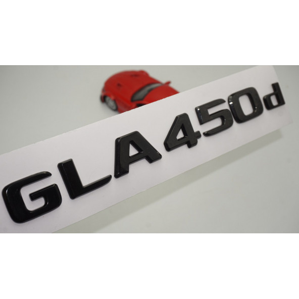 GLA 450d Bagaj Parlak Siyah ABS 3M 3D Yazı Logo ürün görseli 1