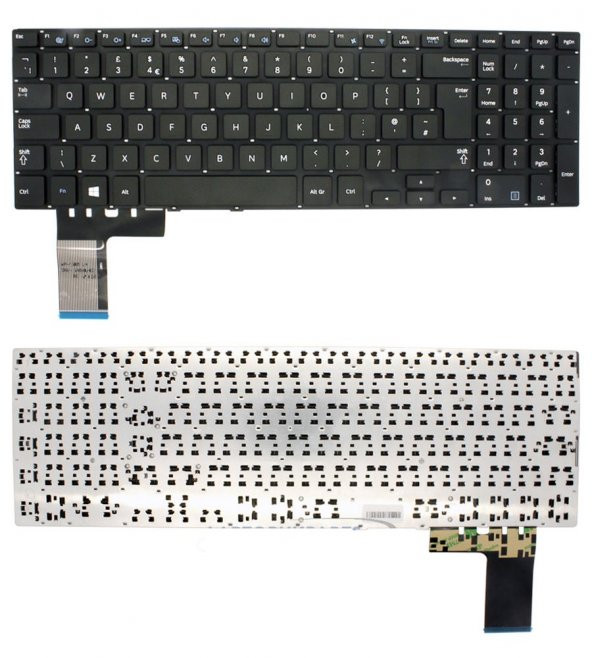 Samsung NP370R5E-A01CN Notebook Klavyesi - Siyah - TR ürün görseli 1