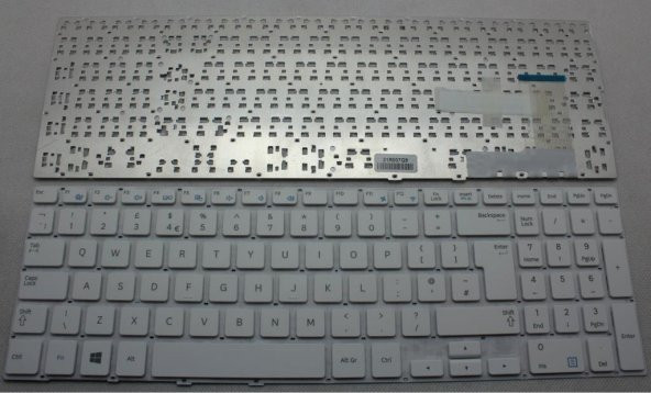 Samsung NP370R5E Notebook Klavye - Tuş Takımı / Beyaz - TR ürün görseli 1