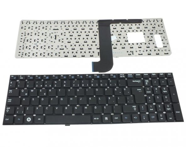 Samsung RC530 NP-RC530 Notebook Klavyesi - Siyah - TR ürün görseli 1