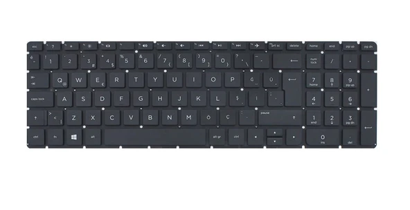 Hp 15-bf000 15-bf100 Notebook Klavyesi - Siyah - TR - Resim 4