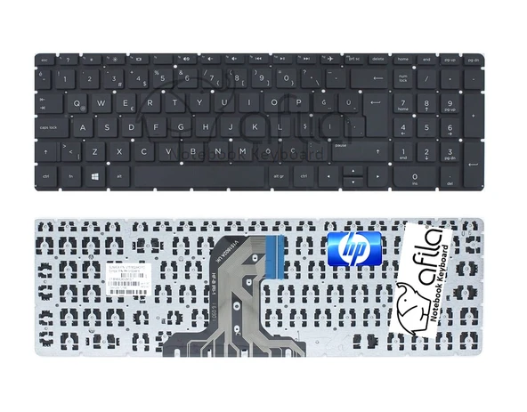 Hp M7W74EA M7W85EA Notebook Klavyesi - Siyah - TR - Resim 3