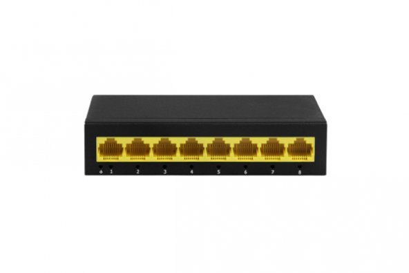 KAREL SWH6080L-G 8x10/100/1000 Yönetilemez Ağ Anahtarı 8 PORT GİG ürün görseli 1