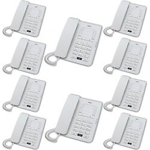 Karel TM142 Masaüstü Telefon 10LU PAKET BEYAZ ürün görseli 1