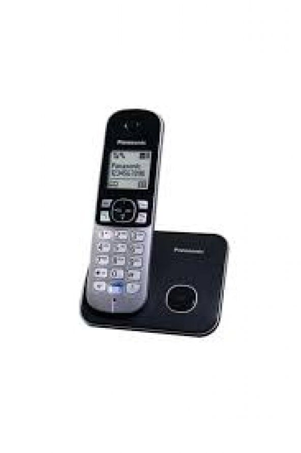 Panasonic 6811 Dect Telefon siyah ürün görseli 1