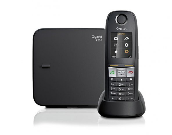 Gigaset E630 Dect Telefon Siyah ürün görseli 1