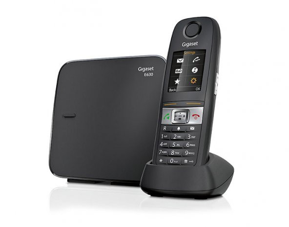 Gigaset E630 Dect Telefon Siyah - Resim 3