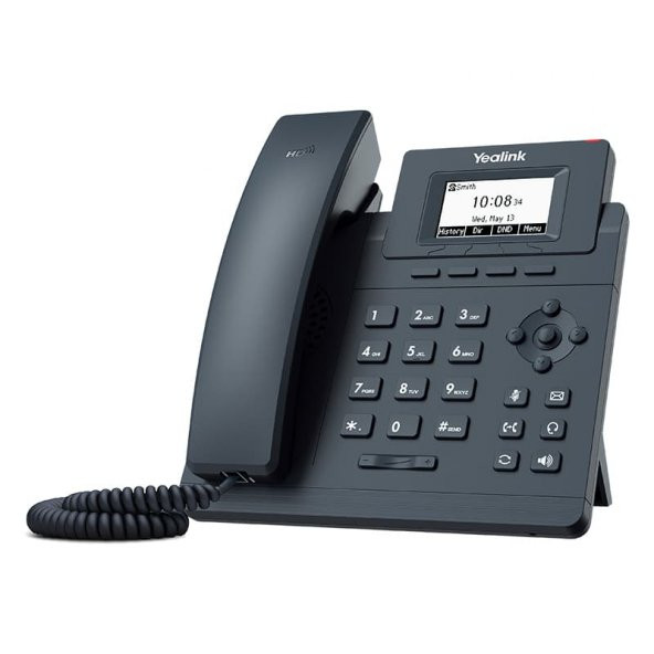 Yealink T30P PoE Destekli IP Masaüstü Telefon ürün görseli 1