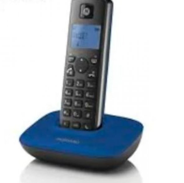 Motorola T401 Dect Telsiz Telefon Handsfree Lacivert-Siyah ürün görseli 1