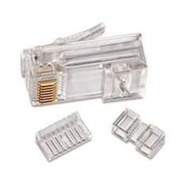 Oyster Cat6 Plug Konnektör 100Lü Paket ürün görseli 1