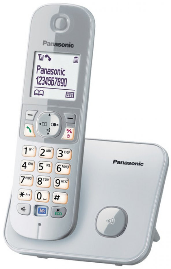Panasonic KX-TG6811 Dect Telefon Gri ürün görseli 1