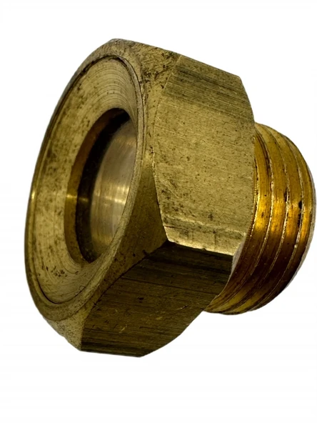 Sarı Pirinç Metal Depo Yağ Seviye Göstergesi 1/2 ürün görseli 1