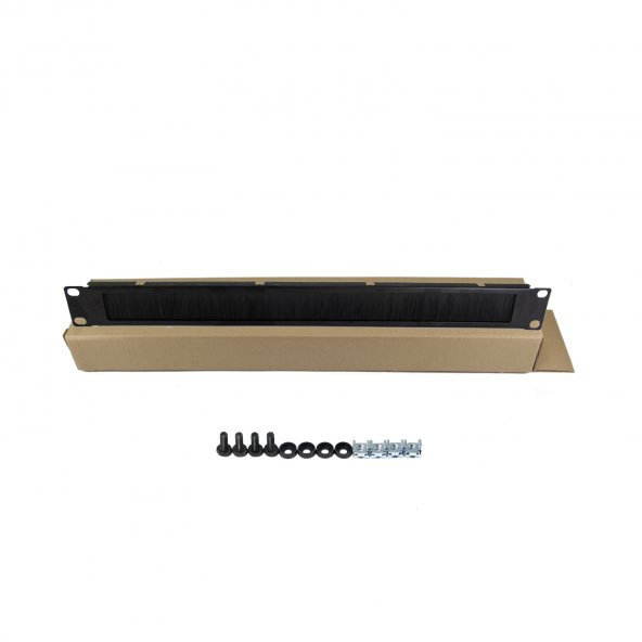 Amp Connect 19" 1U Fırçalı  Organizer ürün görseli 1