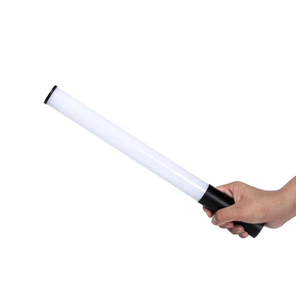GDX TB-40 RGB 40 cm LED Tüp Işık 9W Alüminyum Gövde 21 Efektli Taşınabilir Dolgu Işığı ürün görseli 1