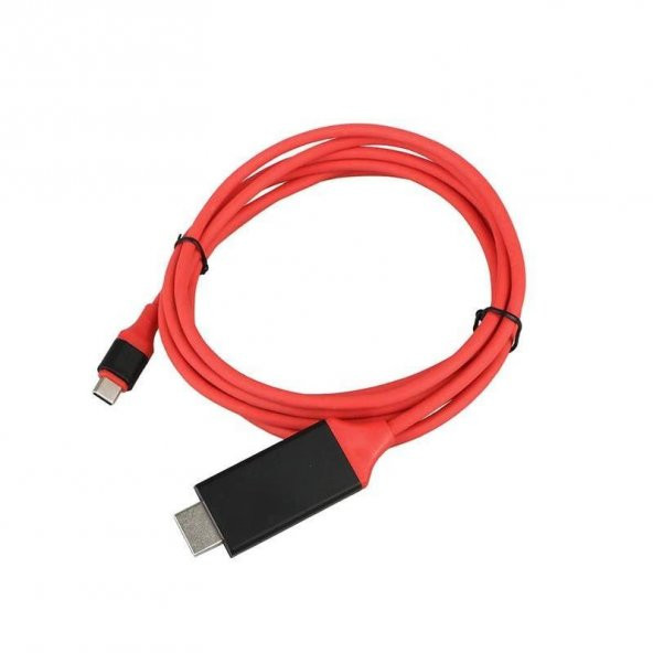 Usb Type C 3.1 To Hdmi Çevirici Dönüştürücü Tv Bağlama Kablosu ürün görseli 1