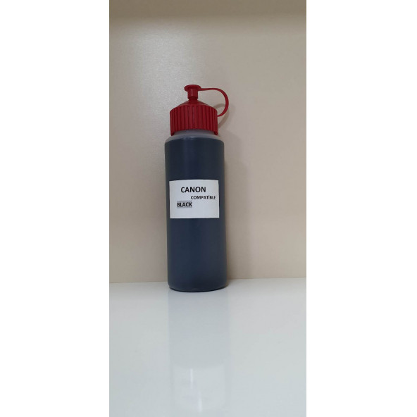 6 KARTUŞLU CANON YAZICILAR İÇİN SİYAH PİGMENT KARTUŞ MÜREKKEBİ 500GR ürün görseli 1