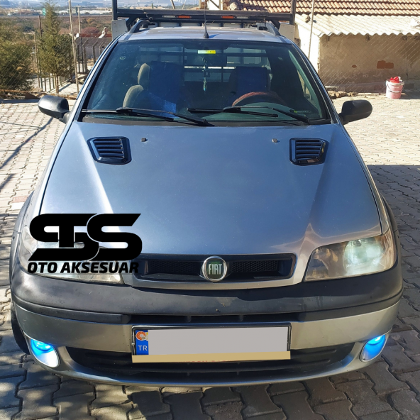 Fiat Albea Uyumlu Piano Black Kaput Üstü Havalandırma Izgarası ürün görseli 1