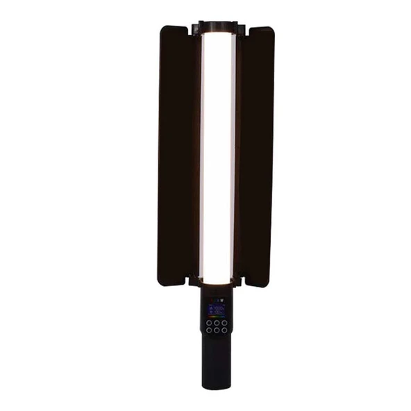 GDX ST-50 RGB 50 cm LED Çubuk Işık 13W Alüminyum Gövde 18 Efektli Video Dolgu Işığı ürün görseli 1