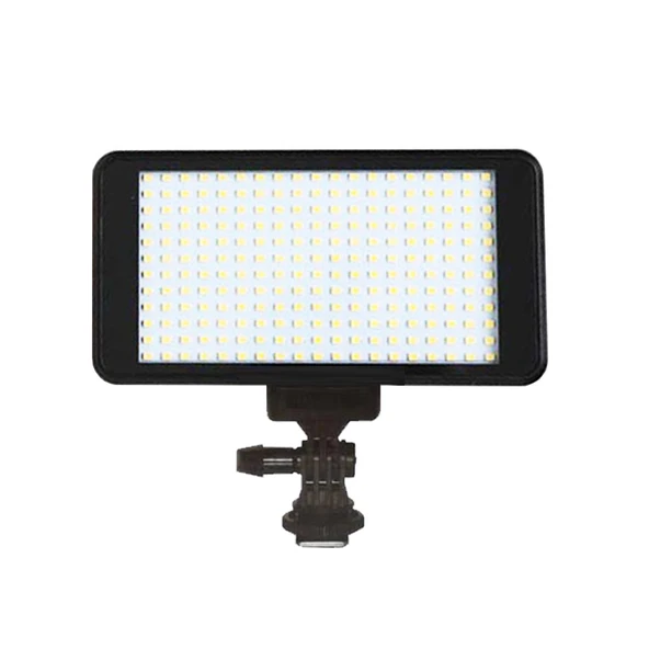 GDX Pro 228AS Bataryalı LED Video Işığı 1000 Lux Kamera Üstü Vlog ve Röportaj Işığı ürün görseli 1