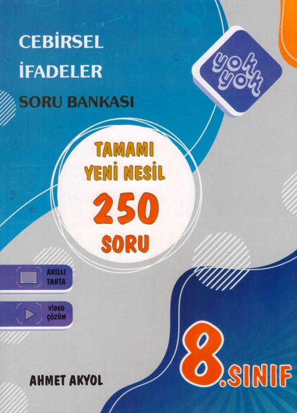 YOKYOK LGS CEBİRSEL İFADELER SORU BANKASI ürün görseli 1