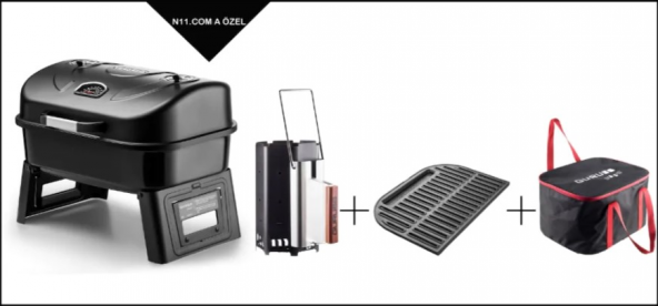 Guruss Go & Grill Mangal Barbekü Tam Set ürün görseli 1