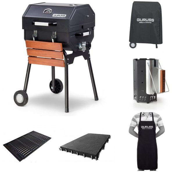 Guruss CG-050 Kömürlü Barbekü Mangal Tam Set ürün görseli 1