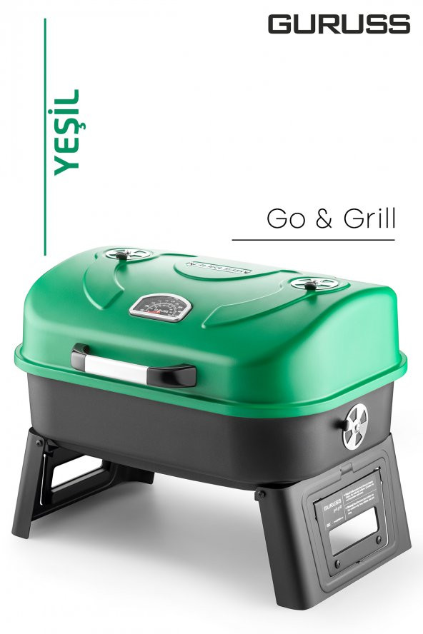 Guruss Go & Grill Barbekü Mangal - Resim 4