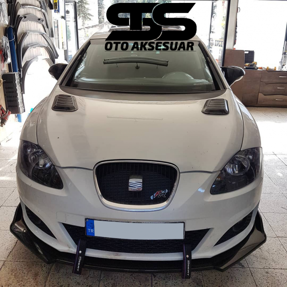 Seat Leon Mk2 Uyumlu Piano Black Kaput Üstü Havalandırma Izgarası ürün görseli 1